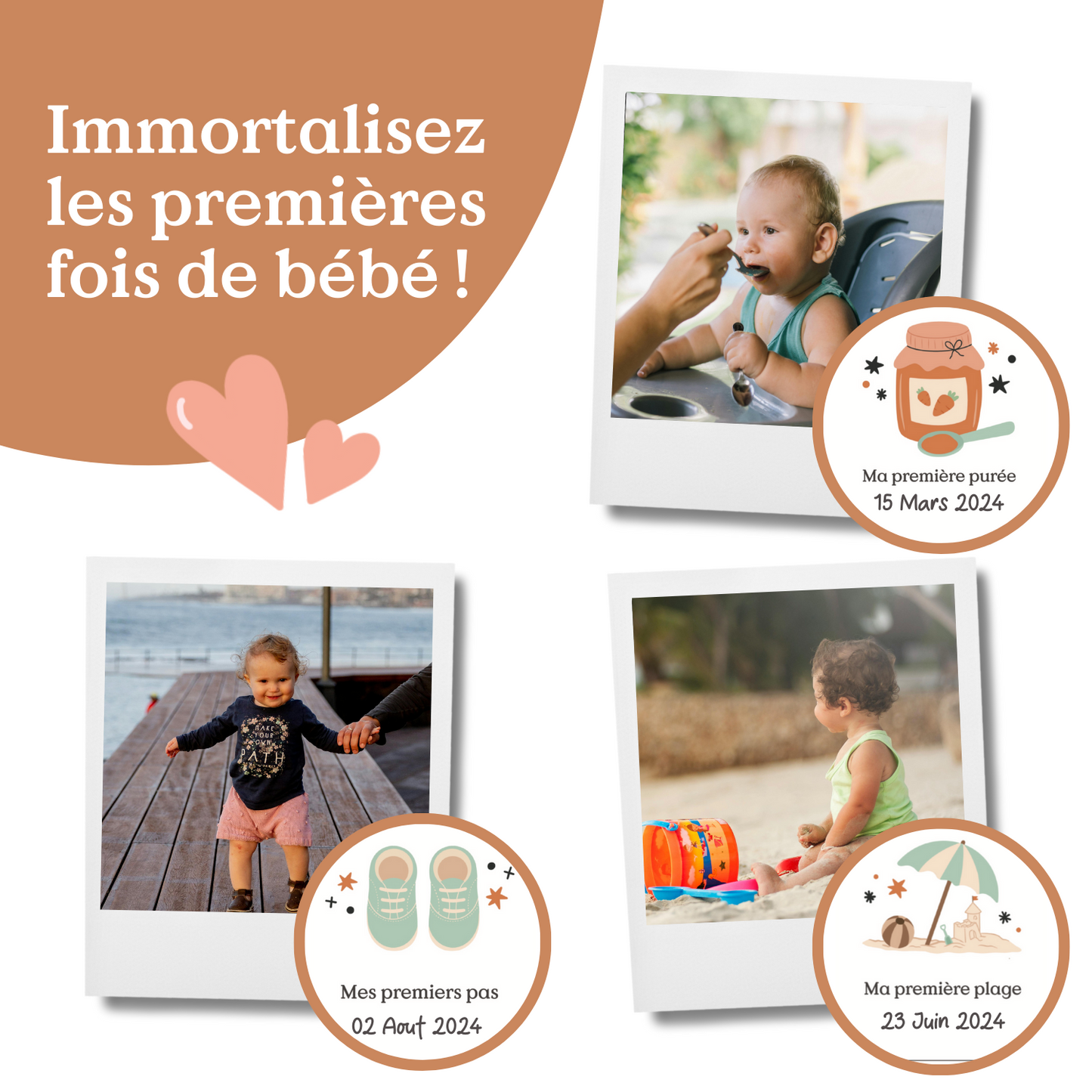 affiche mes premières fois bébé 