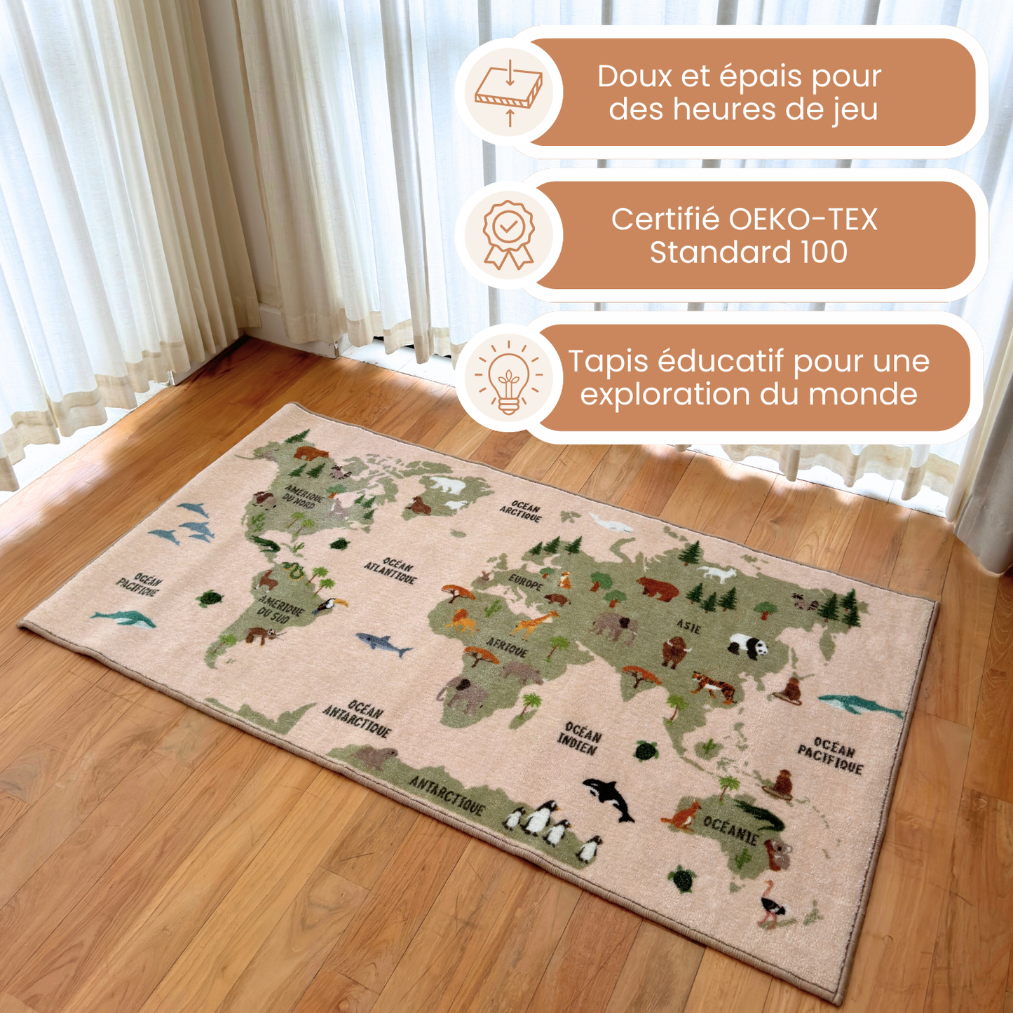 Tapis de l'explorateur 🌍